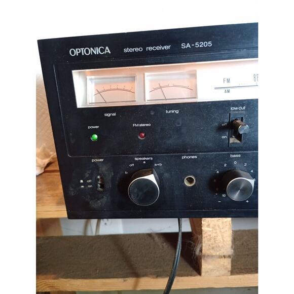 Vintage Stereo Receiver OPTONICA SA-5205 45 Watts - Picture 8 of 11